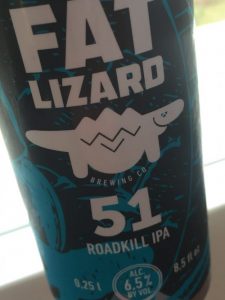 Fat Lizard 51 Roadkill Ipa
