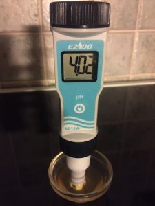 pH-mittaus, NEIPA kotiolut