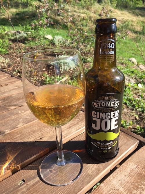 Stone's Ginger Joe with hint of pear