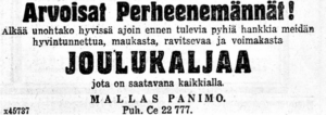 Helsingin Sanomat 19.12.1926