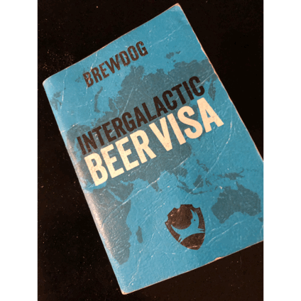 Brewdog Beer Visa stamps