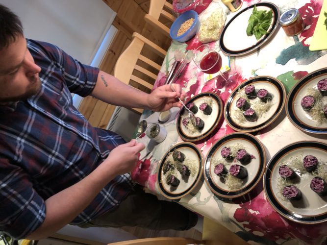 Starter in preparation