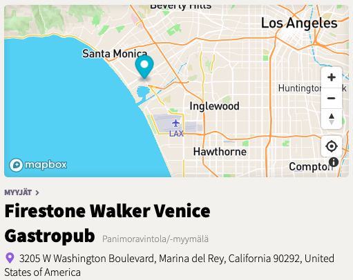 Firestone Walker Venice Gastropub