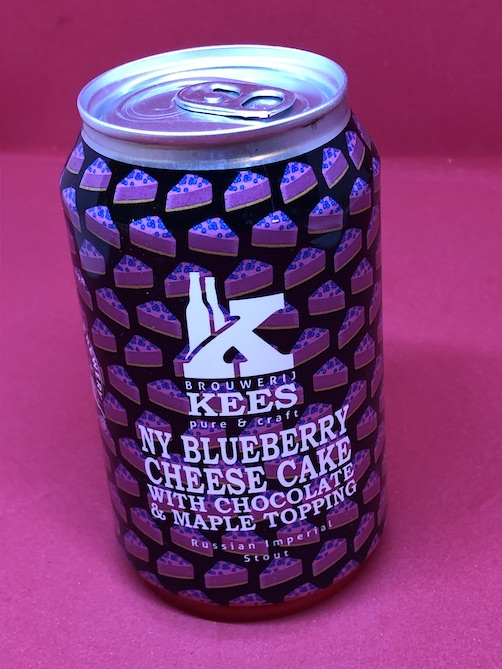 Kees x Seven Island NY Blueberry Cheese Cake with Chocolate & Maple Topping